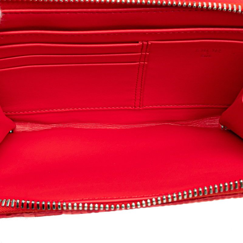 Dior Erl Trotter Mirage Quilted Rabbit Crossbody Shoulder Bag Red