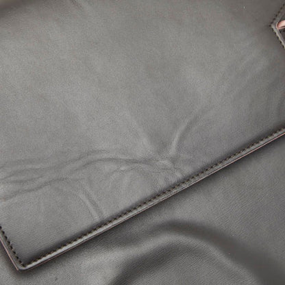 Celine Belt Bag 2-Way Dark Brown Pink Leather