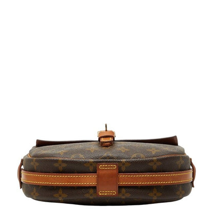 Louis Vuitton Monogram Genefille PM Crossbody Shoulder Bag Brown