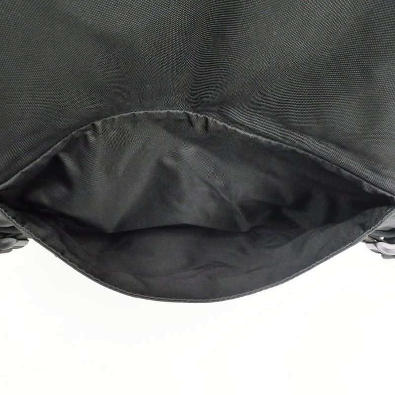Celine Trekking Messenger Black Nylon Bag