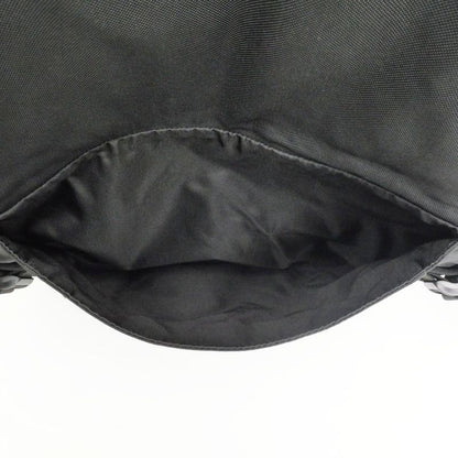 Celine Trekking Messenger Black Nylon Bag