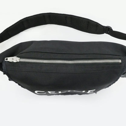 Celine Trekking Messenger Black Nylon Bag