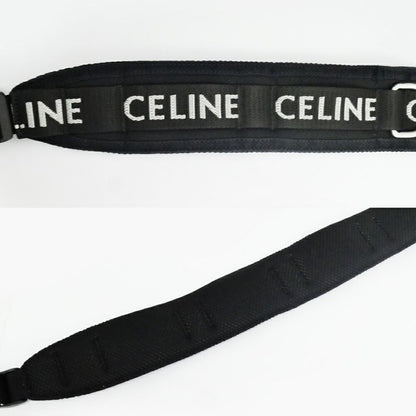 Celine Trekking Messenger Black Nylon Bag