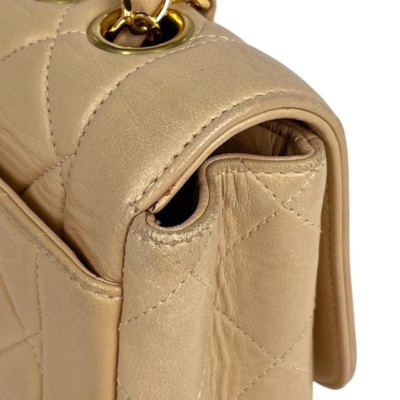 Chanel CC Logo Chain Shoulder Bag Quilted CC