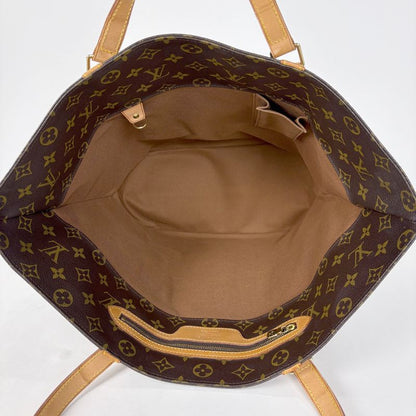 Louis Vuitton Sac Shopping Shoulder Bag Tote Monogram Brown
