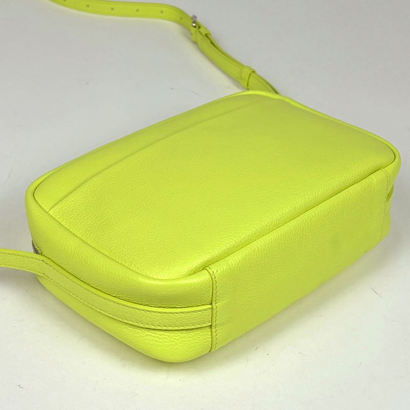 Balenciaga Everyday Shoulder Bag Leather Yellow