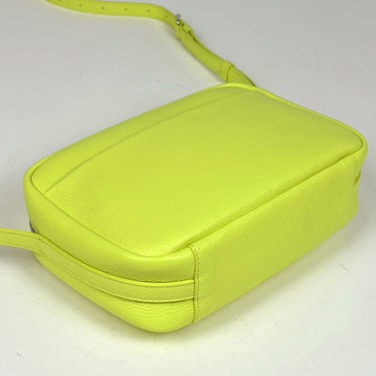 Balenciaga Everyday Shoulder Bag Leather Yellow