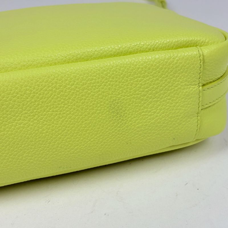 Balenciaga Everyday Shoulder Bag Leather Yellow