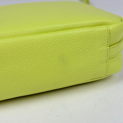 Balenciaga Everyday Shoulder Bag Leather Yellow