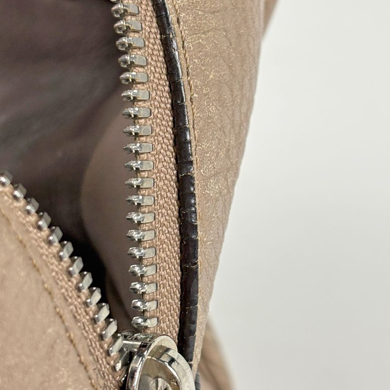 Loewe Amazona 28 Anagram Logo Handbag Leather Beige