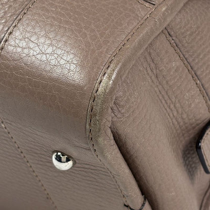 Loewe Amazona 28 Anagram Logo Handbag Leather Beige