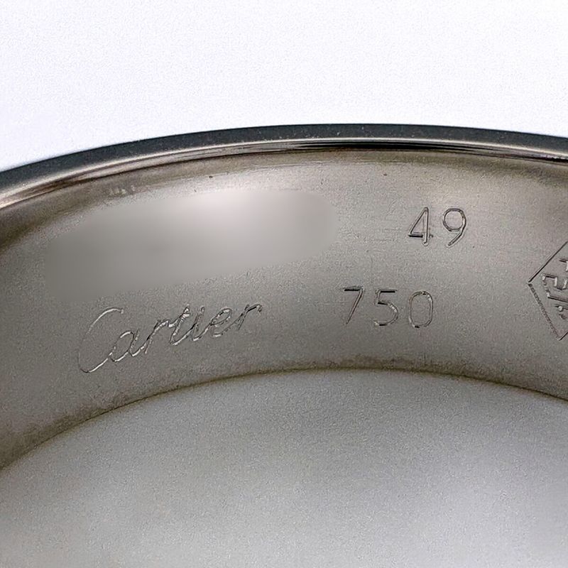 Cartier Love Ring Platinum
