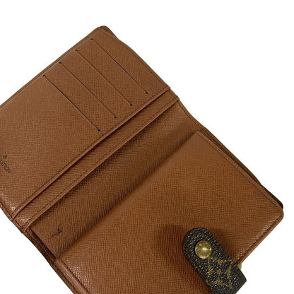 Louis Vuitton Bifold Wallet Monogram Porte Monet Billets Viennois Leather