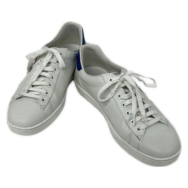 Gucci Sneakers 8.5 Ace Tennis White Leather