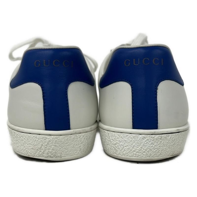 Gucci Sneakers 8.5 Ace Tennis White Leather