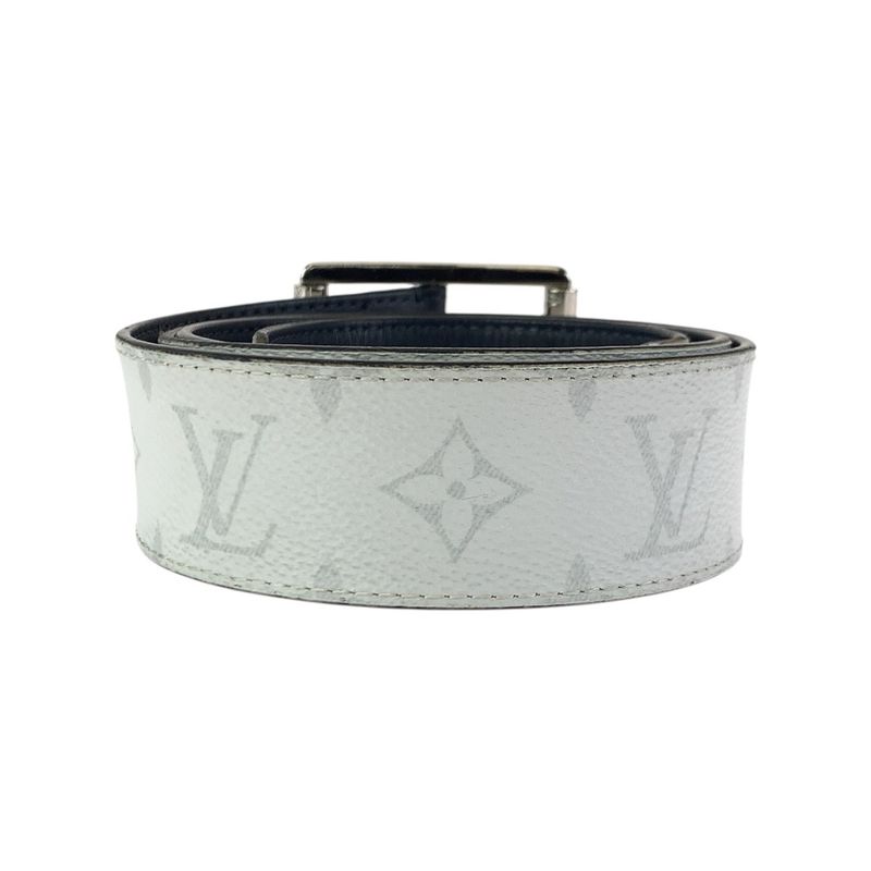 Louis Vuitton Monogram Ceinture Li Verso White Black