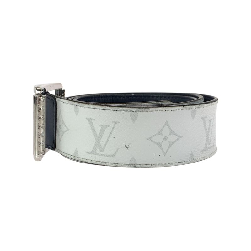 Louis Vuitton Monogram Ceinture Li Verso White Black