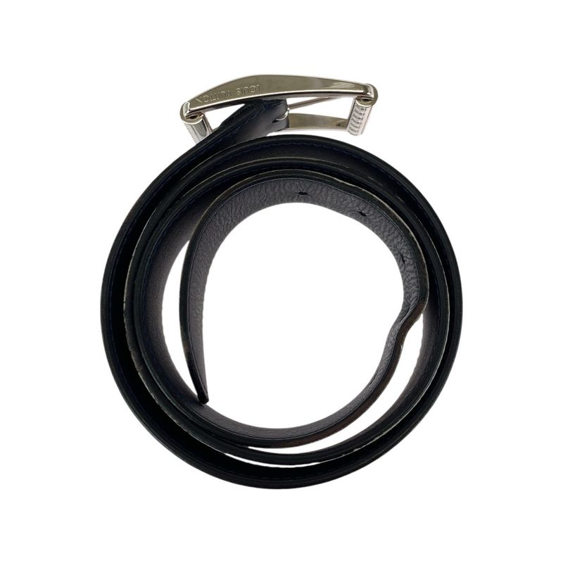 Louis Vuitton Monogram Ceinture Li Verso White Black