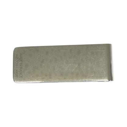 Louis Vuitton Bill Clip Silver Steel Money Shoulder Bag