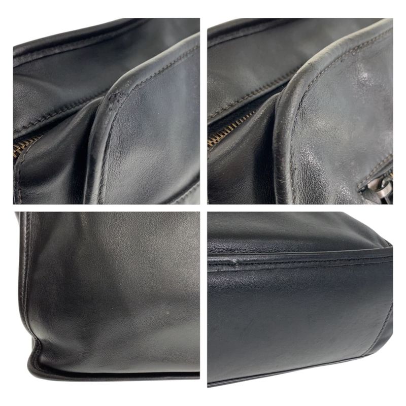 Prada Black Leather Business