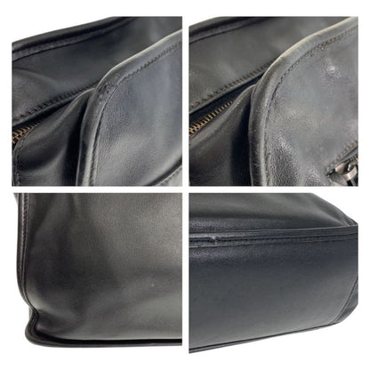 Prada Black Leather Business