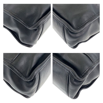Prada Black Leather Business