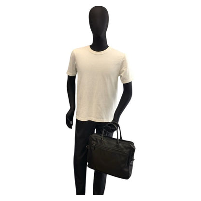 Prada Black Leather Business