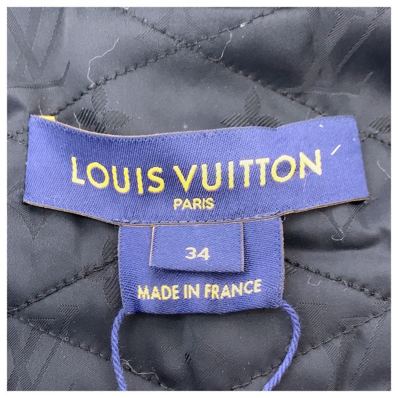 Louis Vuitton Monogram 34 Brown Off White Mink Jacket Hoodie F-mink Coat Off-white