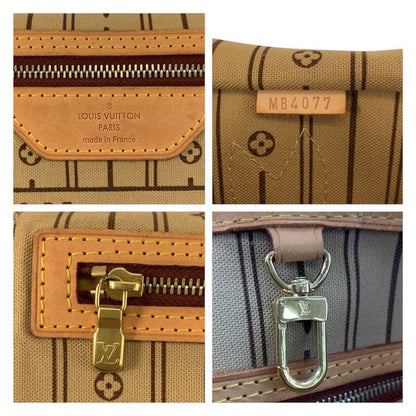 Louis Vuitton Monogram Keepall 55 Brown Gold Boston Bag