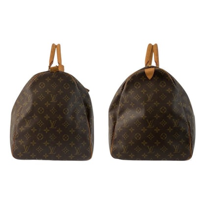 Louis Vuitton Monogram Keepall 55 Brown Gold Boston Bag