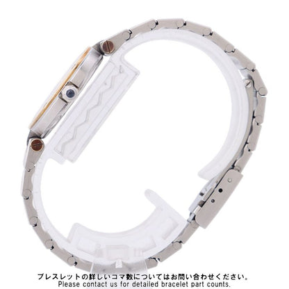 Cartier Santos Round Watch White Dial Quartz
