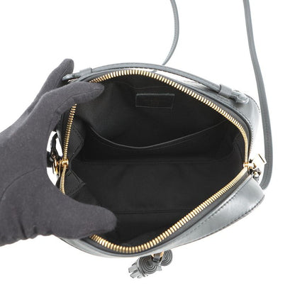 Louis Vuitton Shoulder Bag Monogram Saintonge Tassel Noir Black