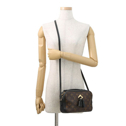 Louis Vuitton Shoulder Bag Monogram Saintonge Tassel Noir Black