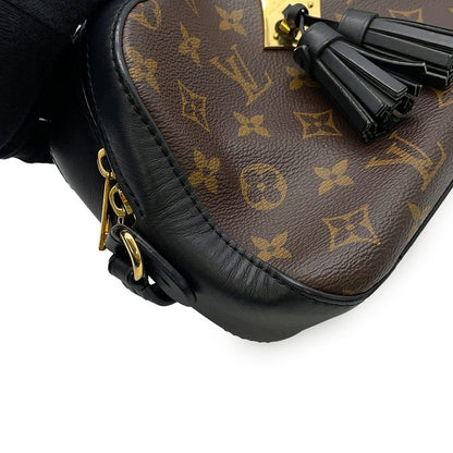 Louis Vuitton Shoulder Bag Monogram Saintonge Tassel Noir Black