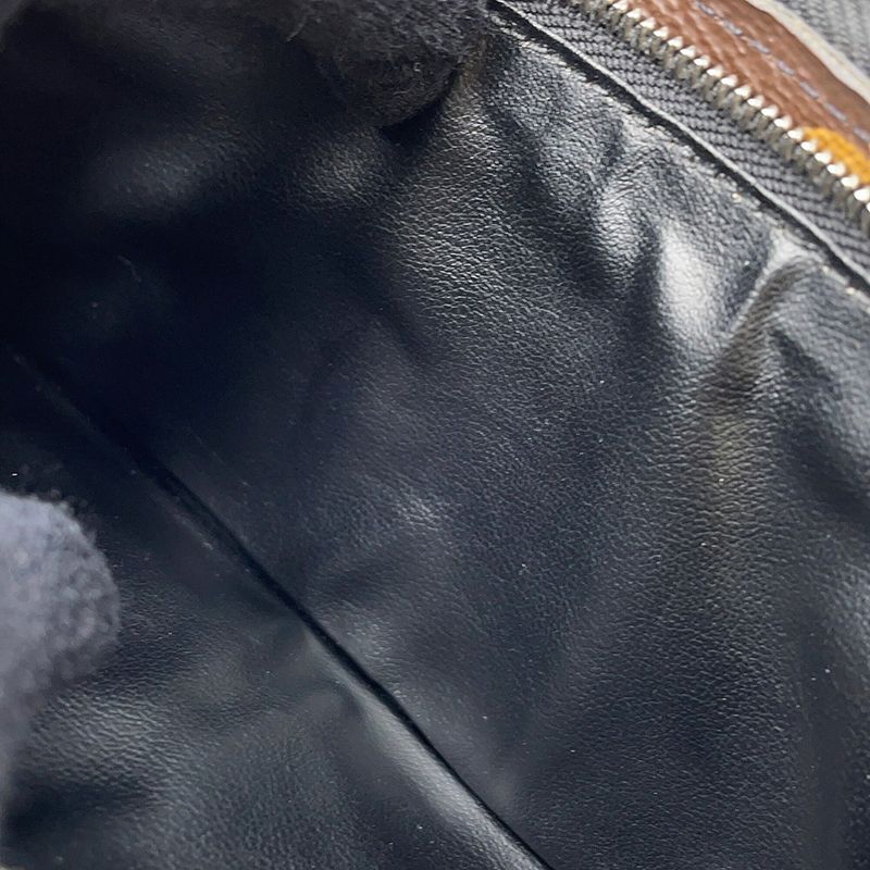 Louis Vuitton Wallet Monogram Macassar Zippy Dragonne Noir Black