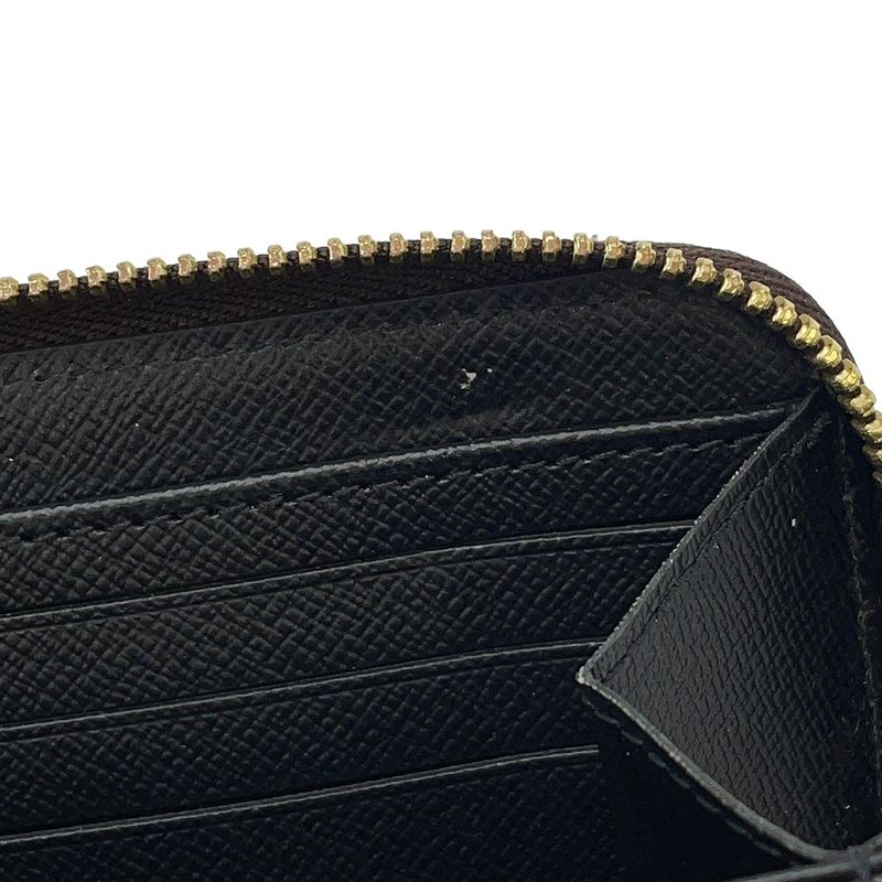 Louis Vuitton Wallet Monogram Giant Reverse Zippy Noir Black