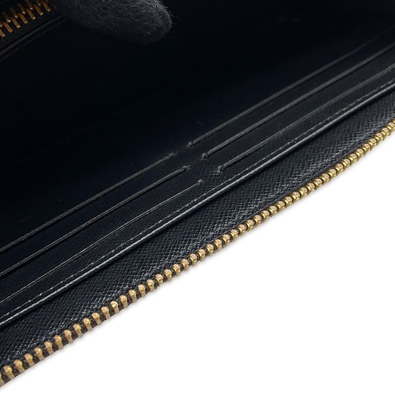 Louis Vuitton Wallet Monogram Giant Reverse Zippy Noir Black