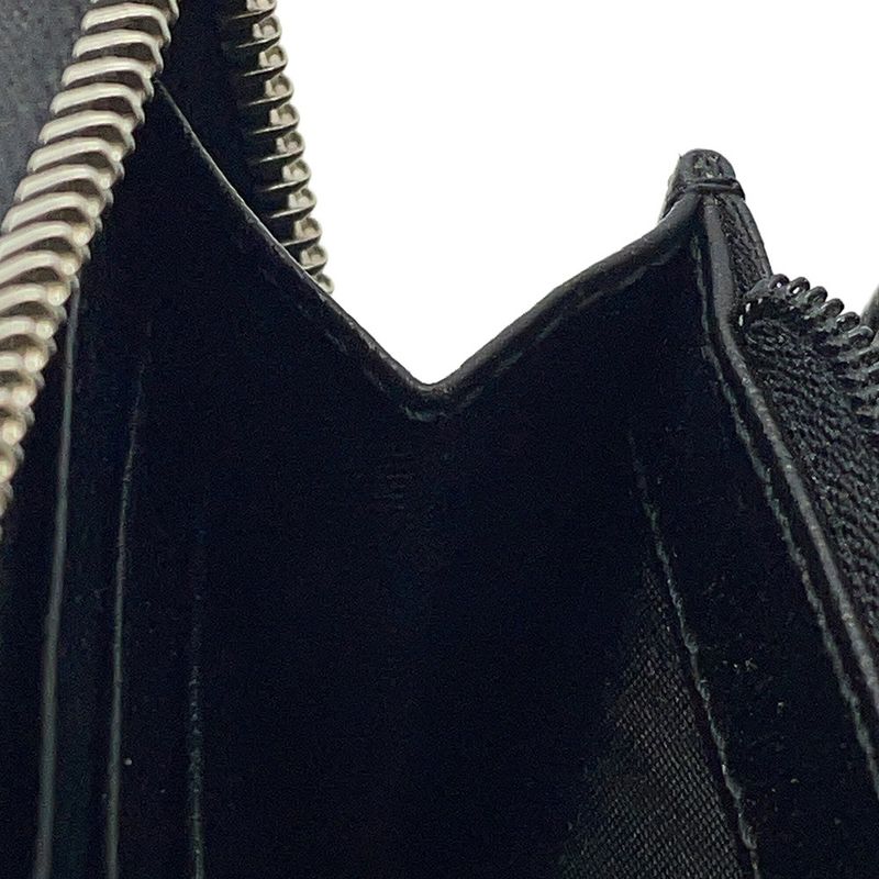 Gucci Wallet GG Psychedelic Zip Around Round Black Multicolor