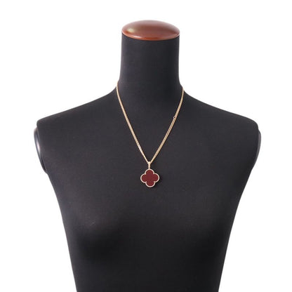 Van Cleef & Arpels Necklace Magic Alhambra Long 1 Motif Carnelian 18K