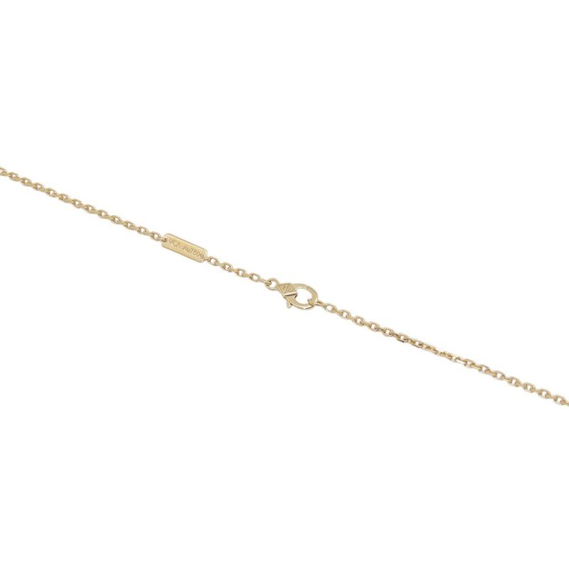 Van Cleef & Arpels Necklace Magic Alhambra Long 1 Motif Carnelian 18K