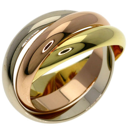 Cartier Trinity 52 Ring 18K Yellow Gold 18K White Pink