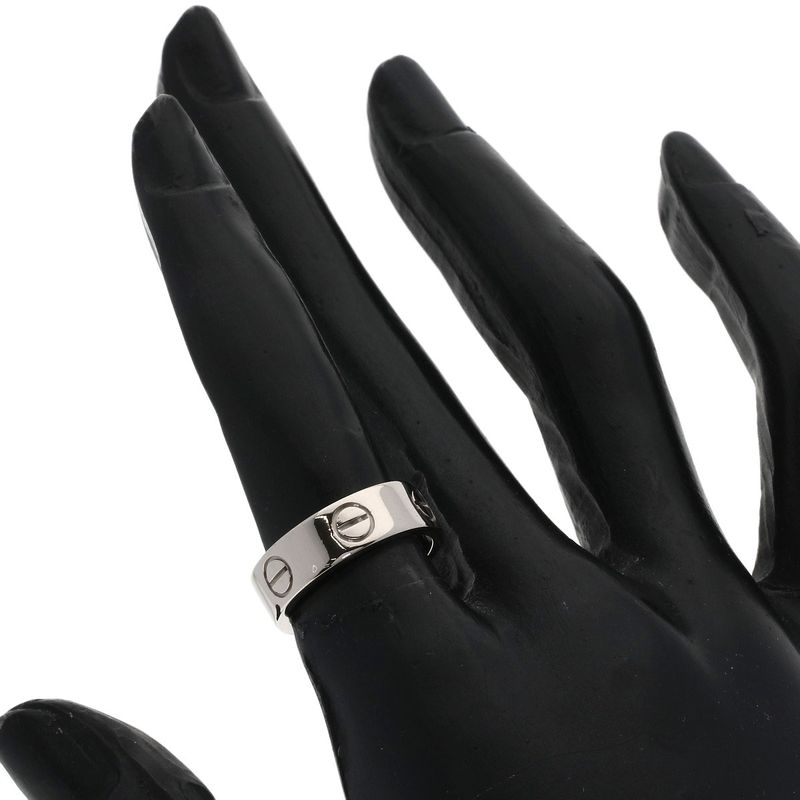 Cartier Love Ring 49 18K White Gold