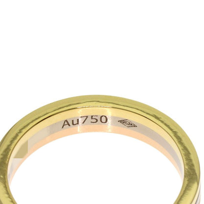 Cartier Three Color 47 Ring 18K Yellow Gold 18K White Pink