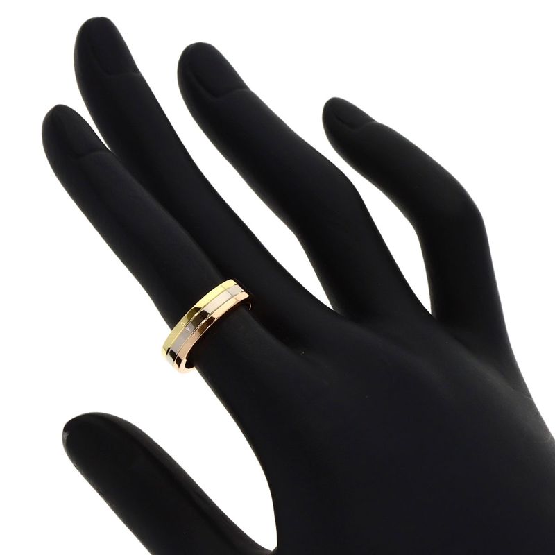 Cartier Three Color 48 Ring 18K Yellow Gold 18K White Pink