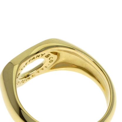 Tiffany & Co Open Heart Ring 18K Yellow Gold