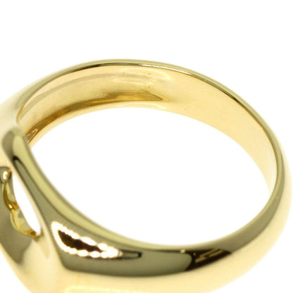 Tiffany & Co Open Heart Ring 18K Yellow Gold