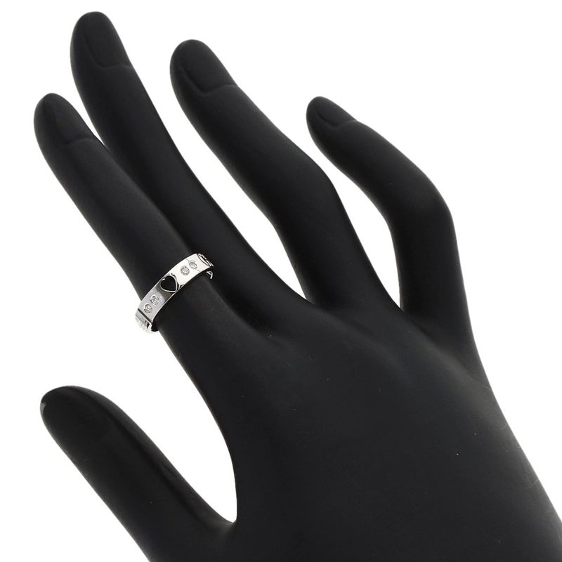 Gucci Icon Amor Diamond Ring 18K White Gold