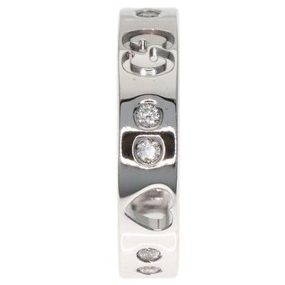 Gucci Icon Amor Diamond Ring 18K White Gold