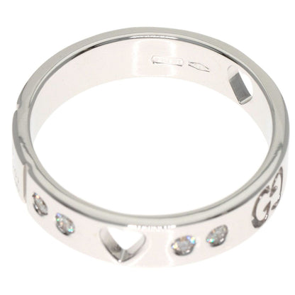 Gucci Icon Amor Diamond Ring 18K White Gold