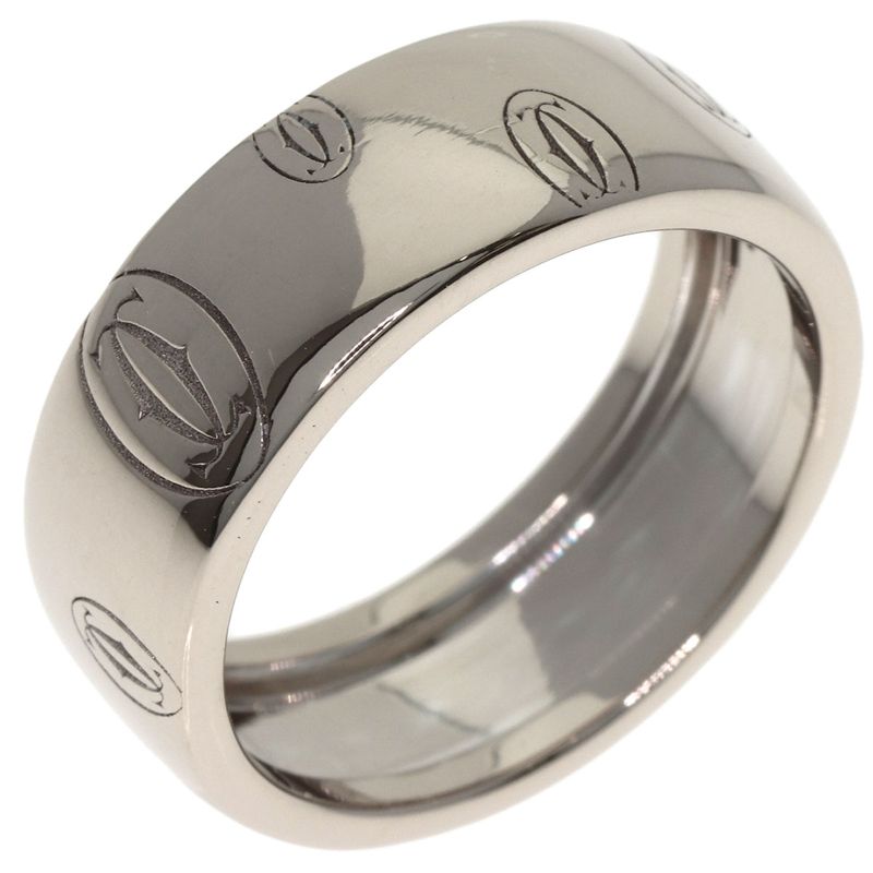Cartier Happy Birthday 59 Ring 18K White Gold